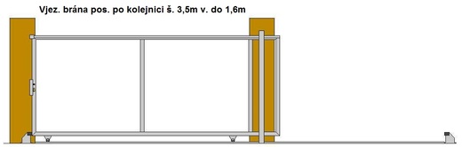 Vjezdová brána posuvná po kojenici  š. do 3,5m v. 1,6m.jpg