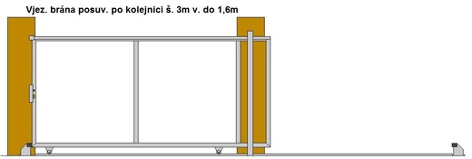 Vjezdová brána posuvná po kojenici  š. do 3m v. 1,6m.jpg