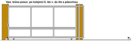 Vjezdová brána posuvná po kolej  š. do 4m v. 2m s pásovinou.jpg