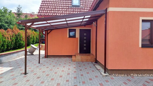 Zastřešení terasy u rodinného domu